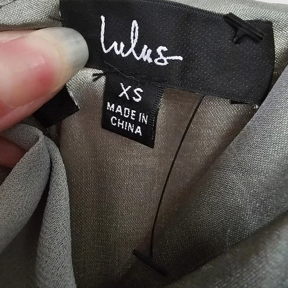 Lulus Romantically Speaking Sage Green Cowl Lace-Up Back Maxi Dress - Picture 13 of 15